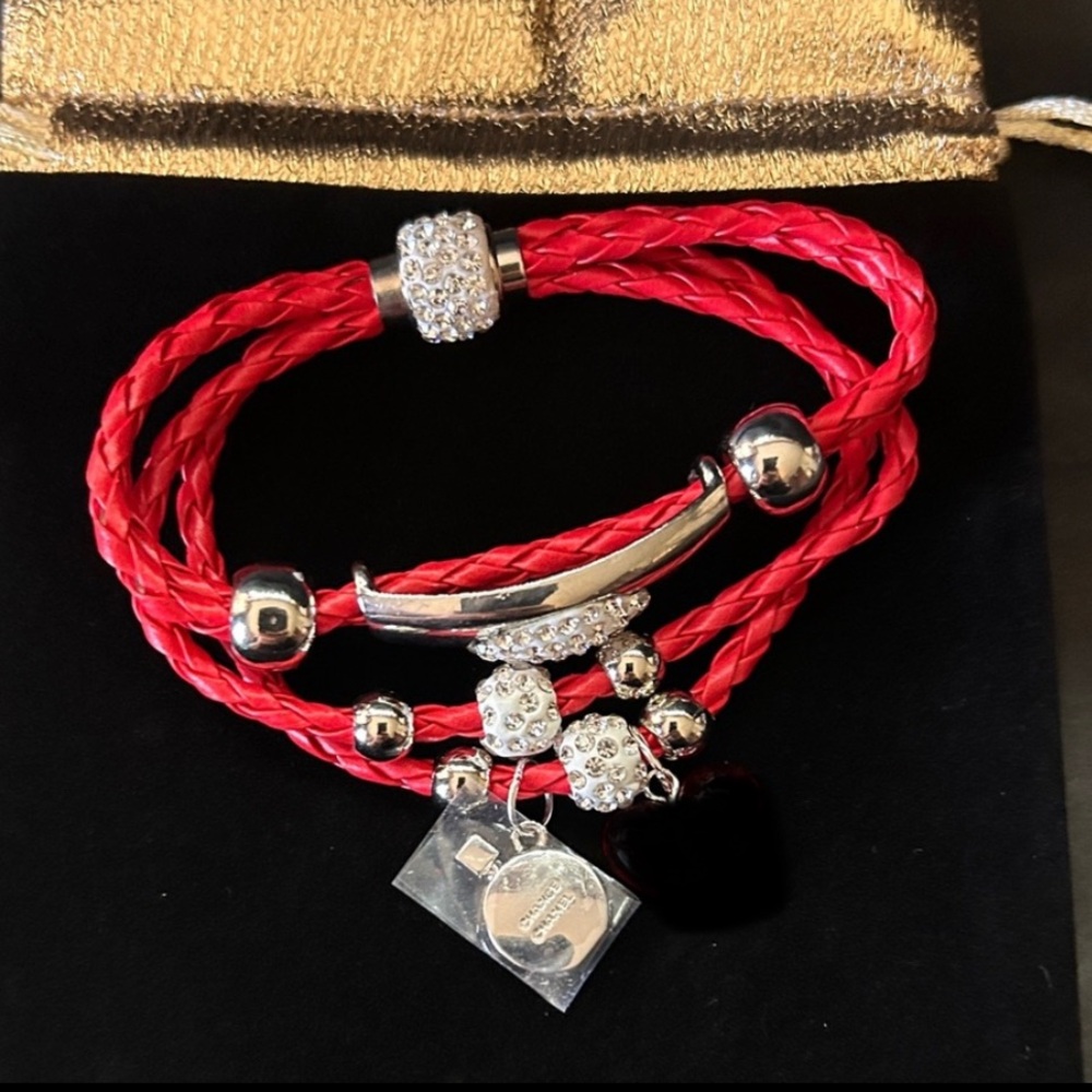 Chanel Collectible Playing Card/ Wrap Bracelet with 1 CC Charm bundle - Picture 8 of 13